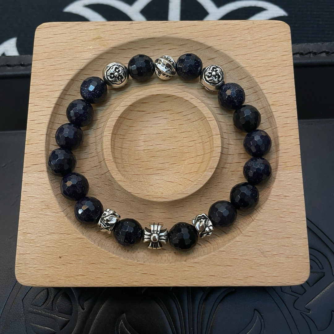 クロムハーツ「Chrome Hearts」ブレスレット - ヴィンテージ＆ロックテイスト ペア用