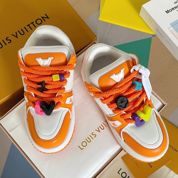 [Copy]「コラボモデル」Louis Vuitton x Trainer  スニーカー