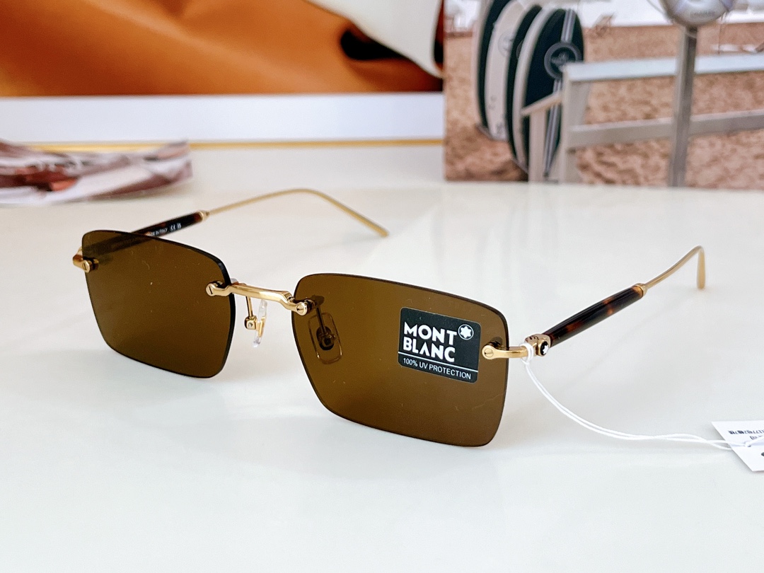 モンブラン「Montblanc」 MB658S リムレス サングラス