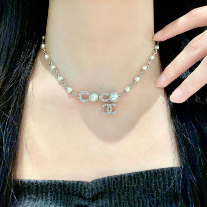 シャネル「Chanel」パールCOCOネックレス