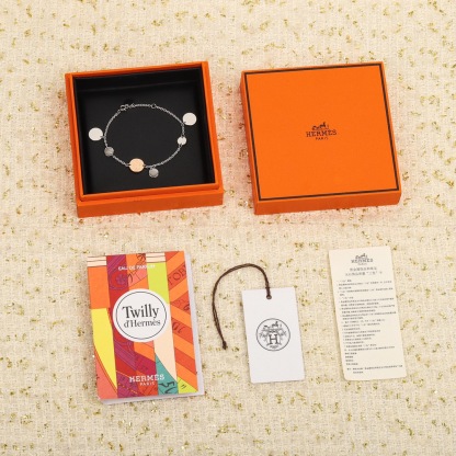 エルメス「Hermès」Chaîne d'Ancre コイン ブレスレット‌ ‌