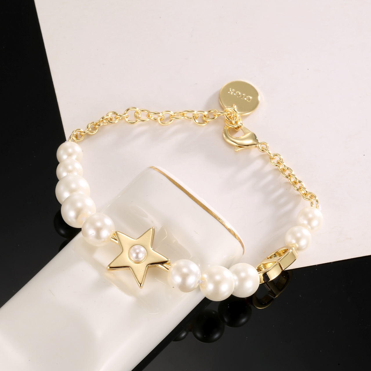 ディオール「Dior」CD Pearl ブレスレット