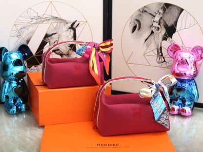 エルメス(Hermès) ブリッドアブラック 収納バッグ 9色