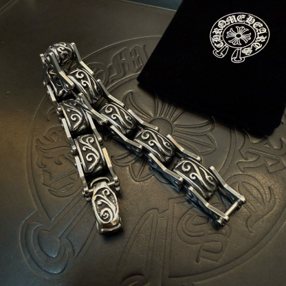 クロムハーツ「Chrome Hearts」ブレスレット - ヴィンテージ＆ロックテイスト ペア用