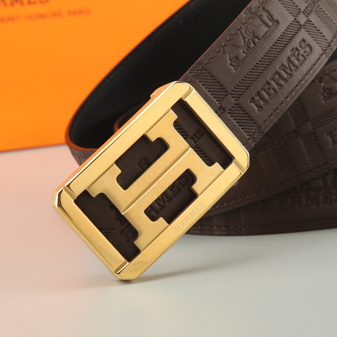 エルメス「Hermès」 プレミアムスチールバックル ベルト100cm