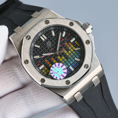 オーデマ・ピゲ「Audemars Piguet」ロイヤル オーク オフショア 15600 ミュージック スペシャルエディション クロノグラフ 腕時計43mm