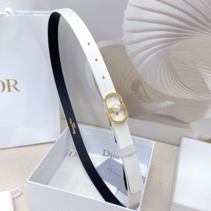 ディオール「Dior」Montaigne 2.0cm ダブルフェイスレザーベルト100CM