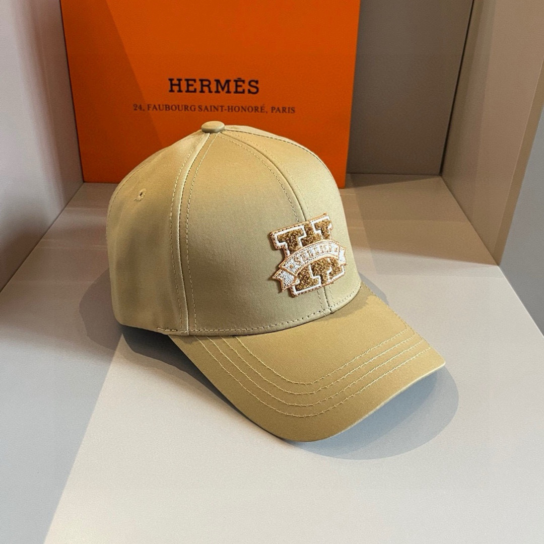 エルメス「Hermès」ユニセックス ベースボールキャップ
