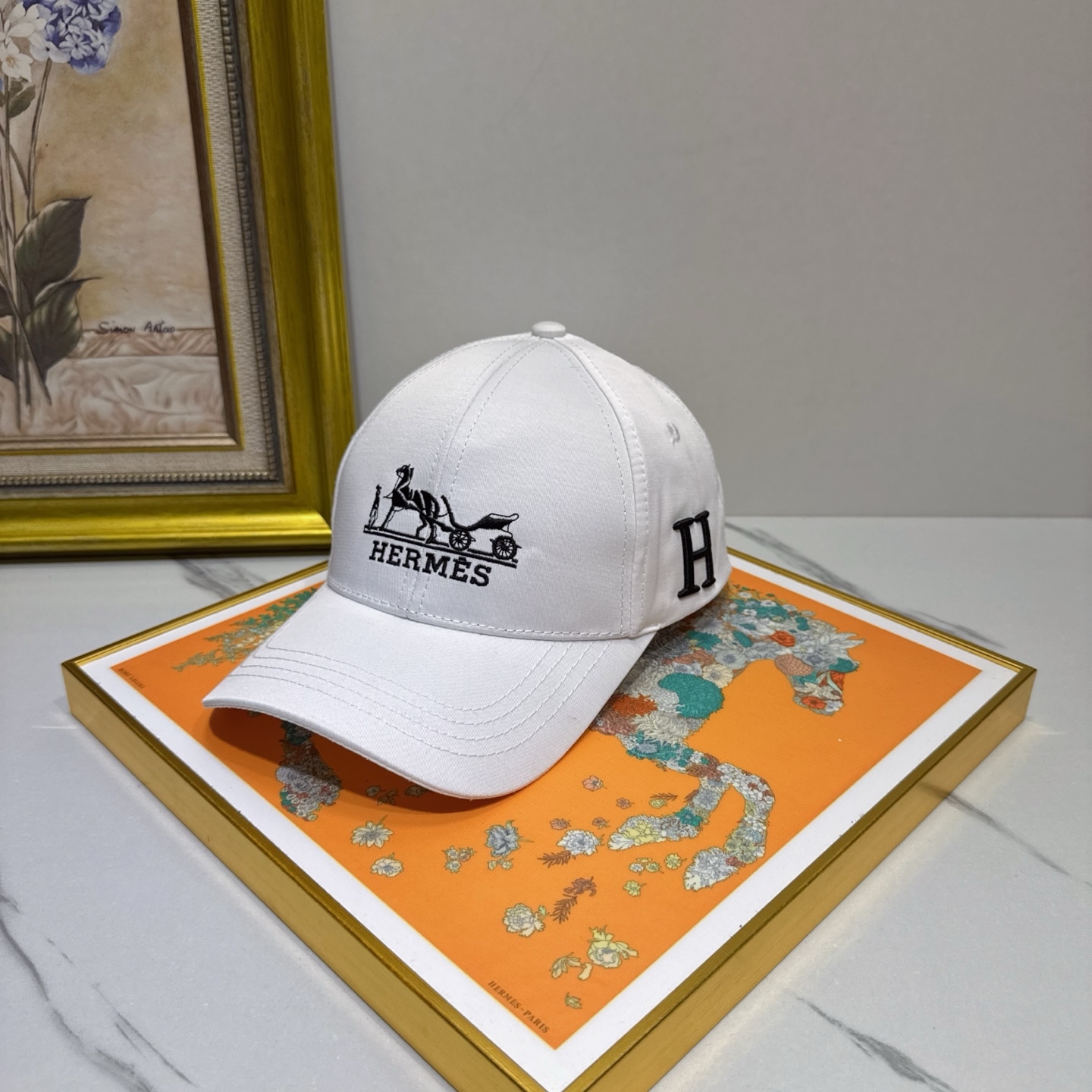 エルメス「Hermès」ユニセックス ベースボールキャップ