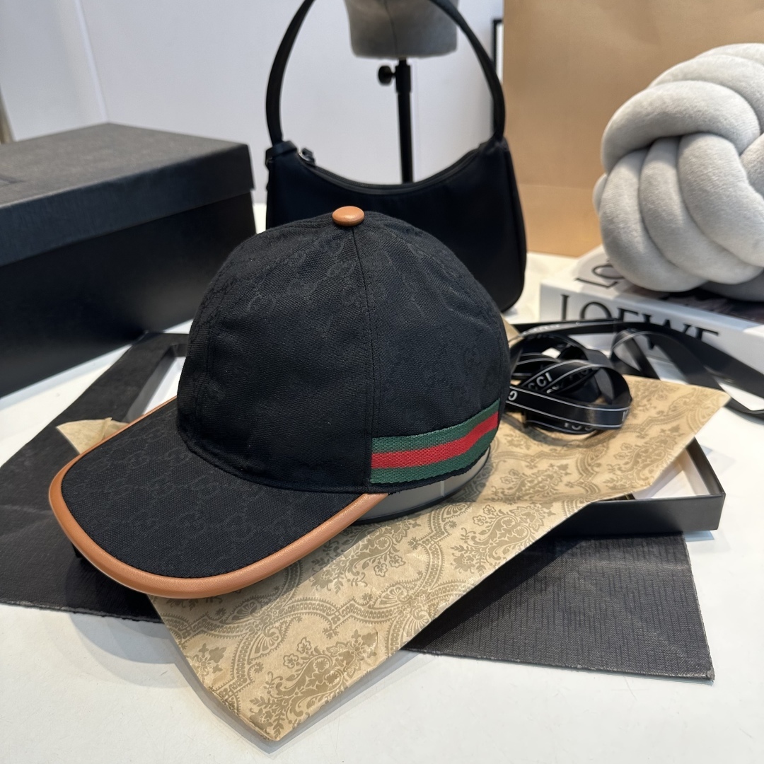 グッチ「Gucci」Lido GG Baseball Cap