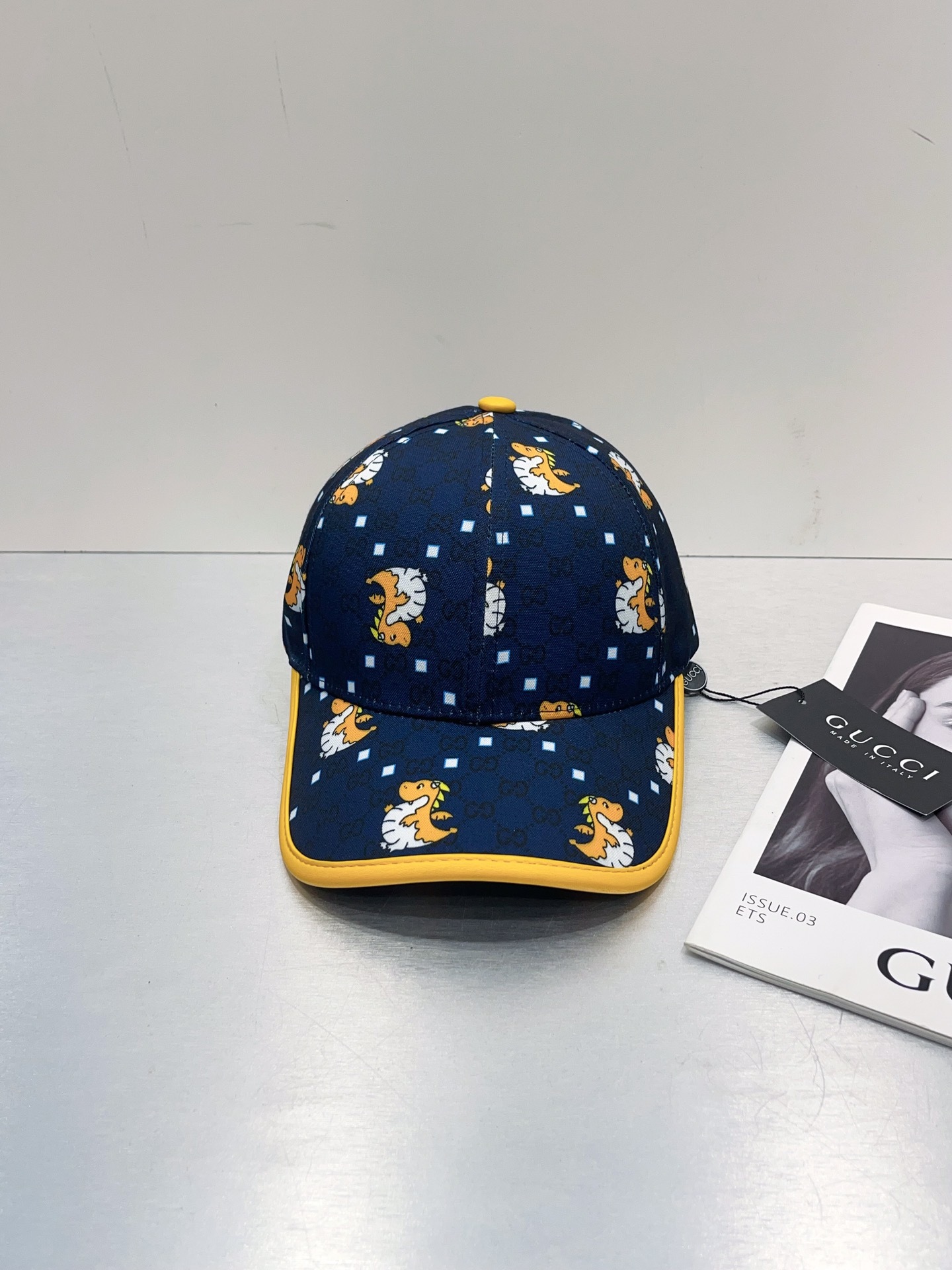 グッチ「Gucci」GGモノグラム ベースボールキャップ