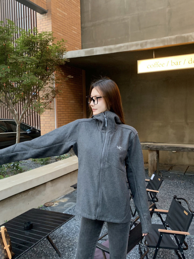 アークテリクス「ARC'TERYX」ソーヤー ウール フーディ 純色フリース付きフード付きジャケット