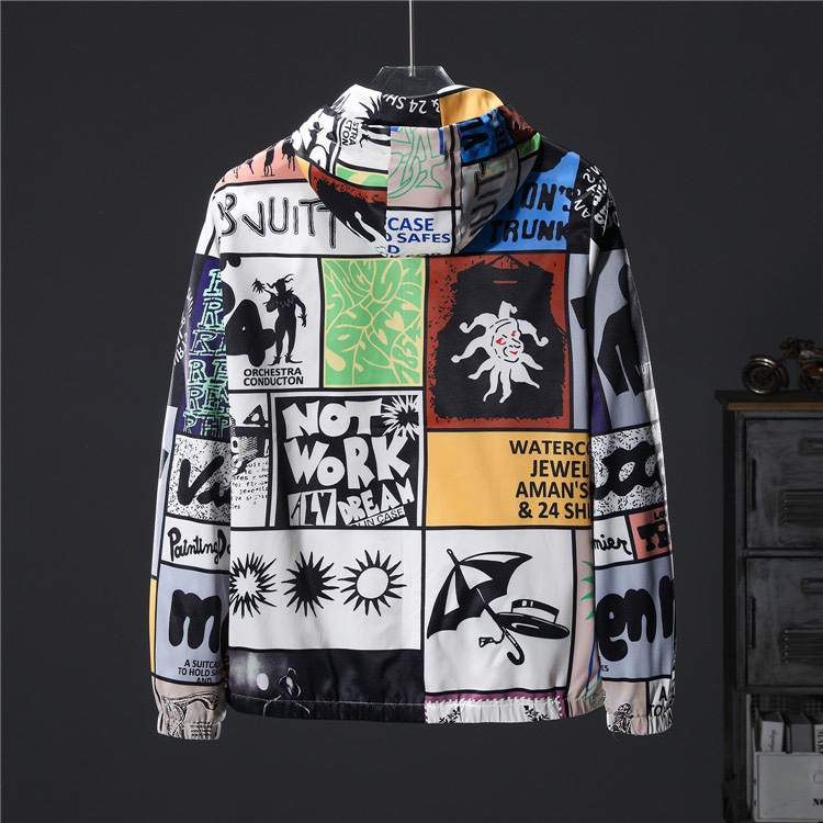 ルイ・ヴィトン「Louis Vuitton」2024秋冬 クラシックロゴ ラウンドネックジャケット メンズアウター