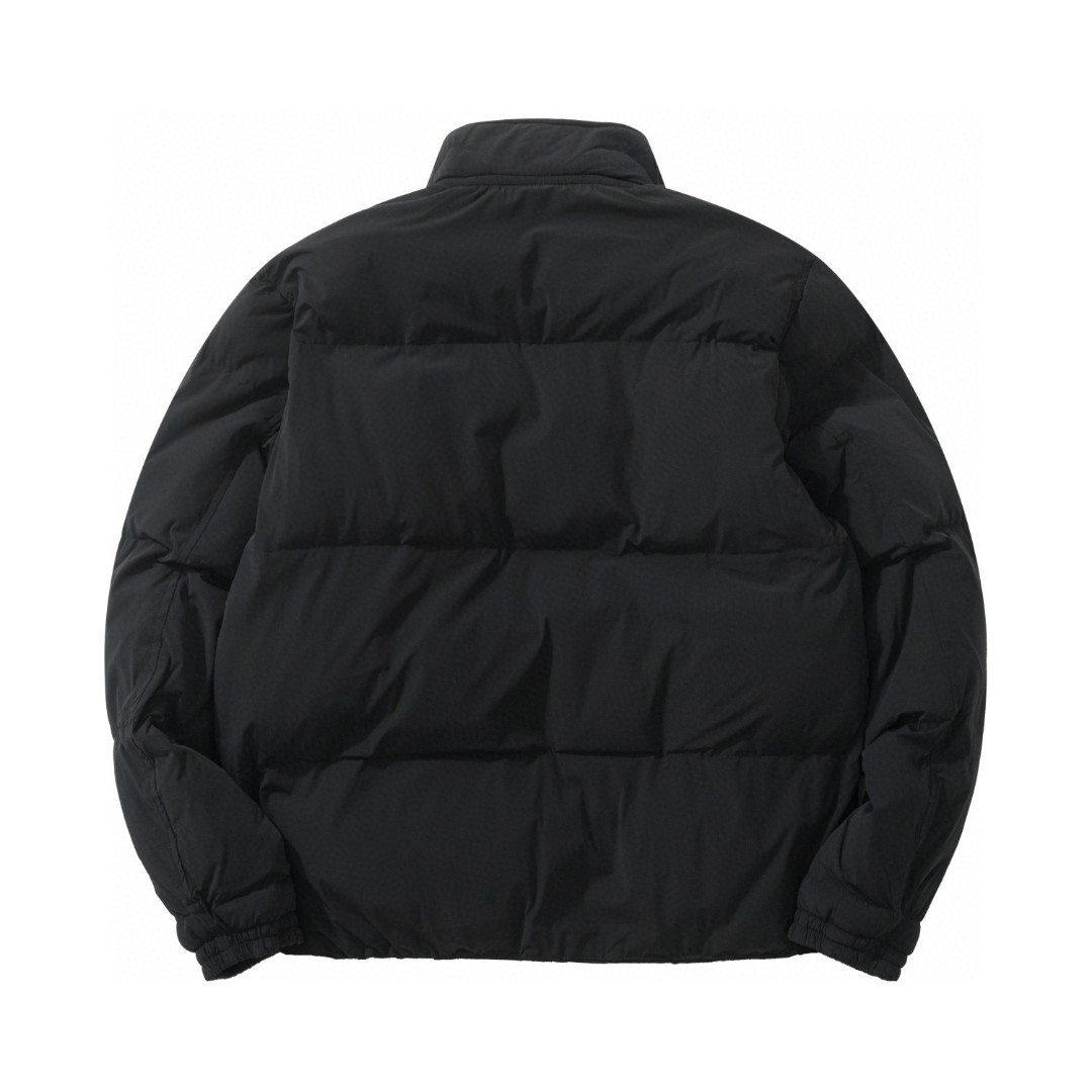 ルイ・ヴィトン「Louis Vuitton」ダブルフェイス レザーパッチ ダウンジャケット