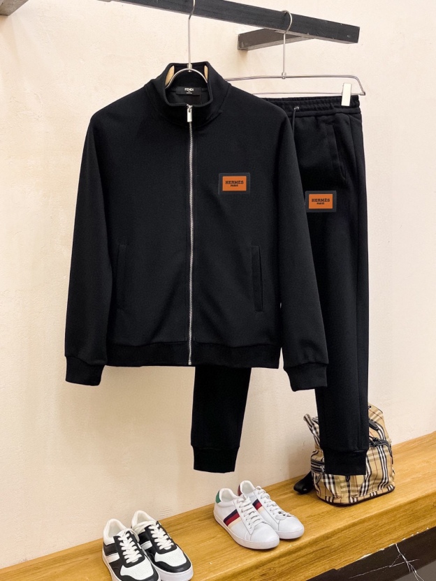 エルメス「Hermès」秋冬 メンズ スウェットセット