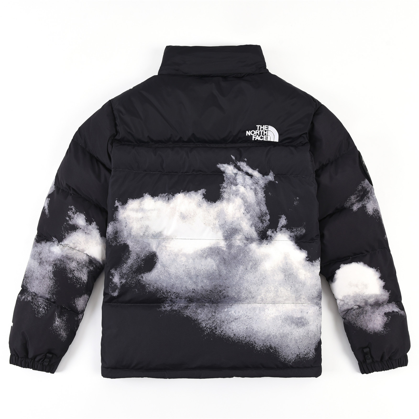 ザ・ノースフェイス「The North Face」1992 バッジ＆クラウドプリント ダウンジャケット