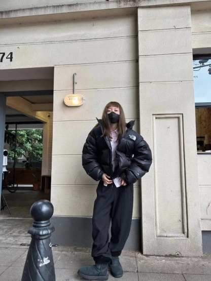 ザ・ノースフェイス「The North Face」ヴィンテージ1990s カラーブロック ダウンジャケット