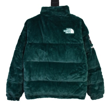 「コラボモデル」The North Face× Week16 コラボ フェイクファー Nuptse ダウンジャケット