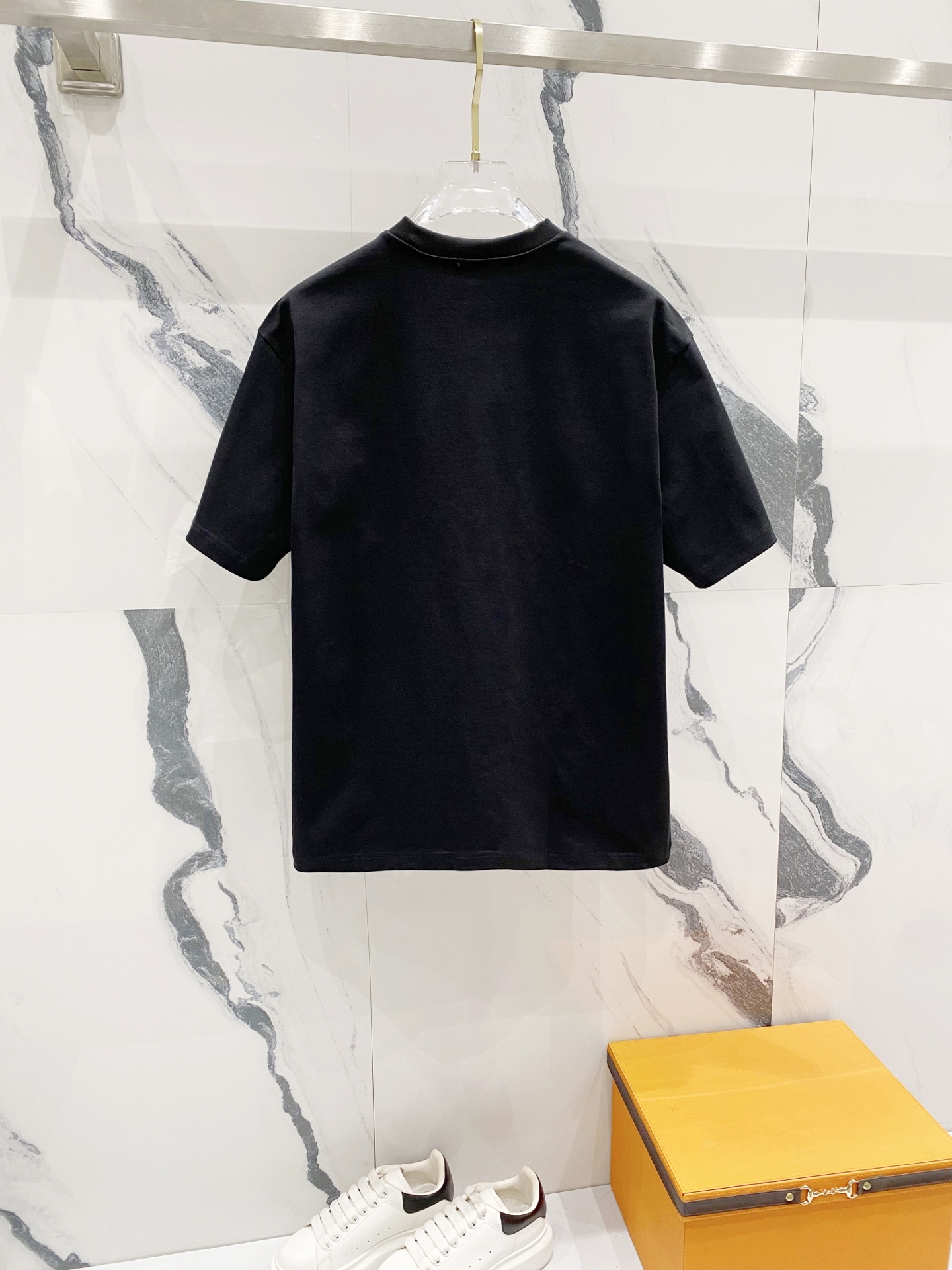 ロエベ「Loewe」パケット&カラーリング刺繍ロゴ半袖Tシャツ