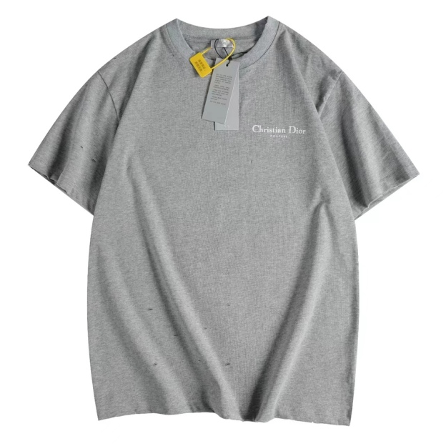 ディオール「Dior」クリスチャンCDコチュールプリント半袖Tシャツ
