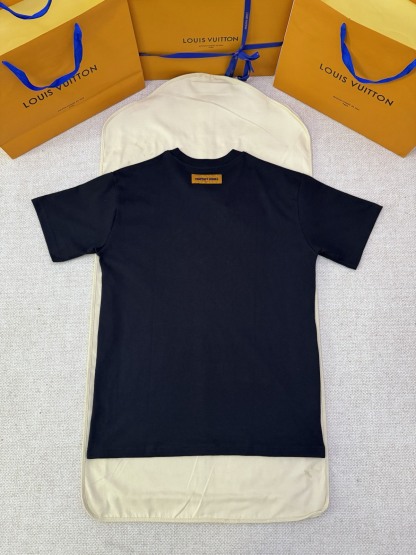 ルイ・ヴィトン「Louis Vuitton」モノグラム ビーズ エンブロイダリー Tシャツ