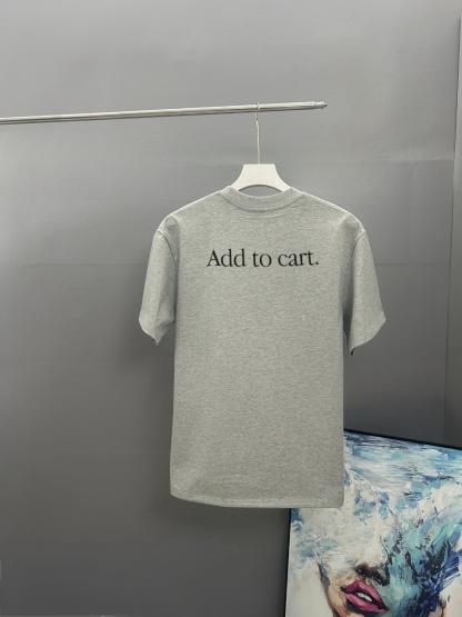 バレンシアガ「Balenciaga」クラシック プリント クルーネックTシャツ