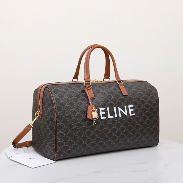 セリーヌ「Celine」トリアンンフ モノグラム トラベルバッグ