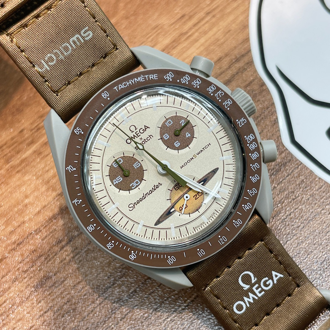 スウォッチ「Swatch」OMEGA BIOCERAMIC MoonSwatch コレクション 腕時計42MM
