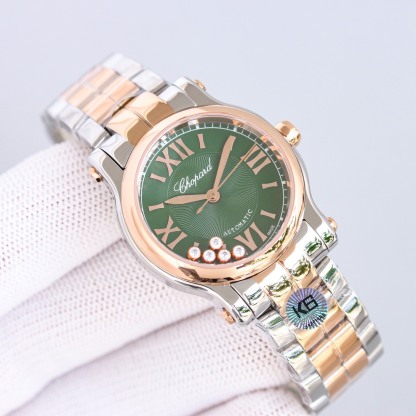 ショパール「Chopard」ハッピーダイヤモンドレディースウォッチ30MM