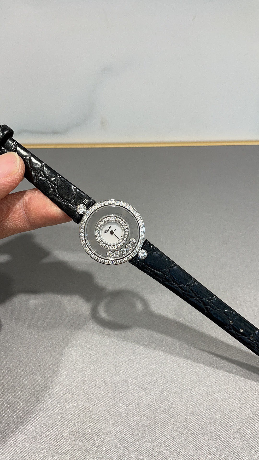 ショパール「Chopard」ハッピーダイヤモンド レディースウォッチ36mm