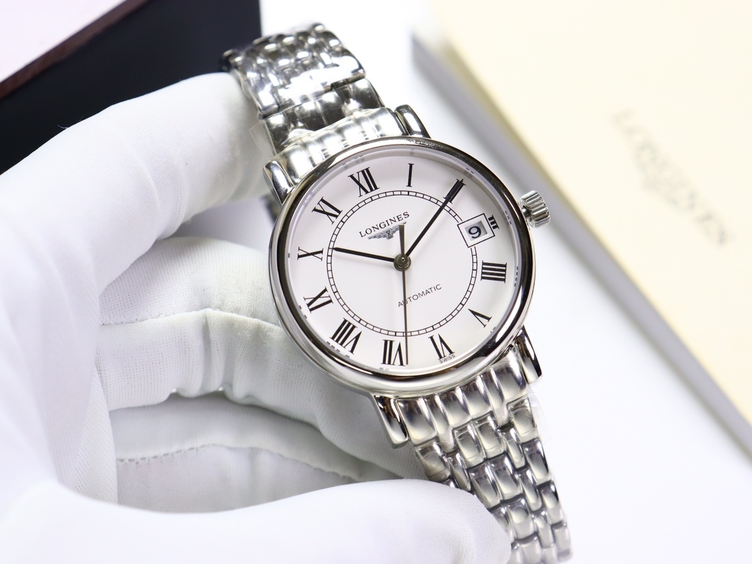 ロンジン「Longines」エレガンスコレクション レディース メカニカルウォッチ 32mm