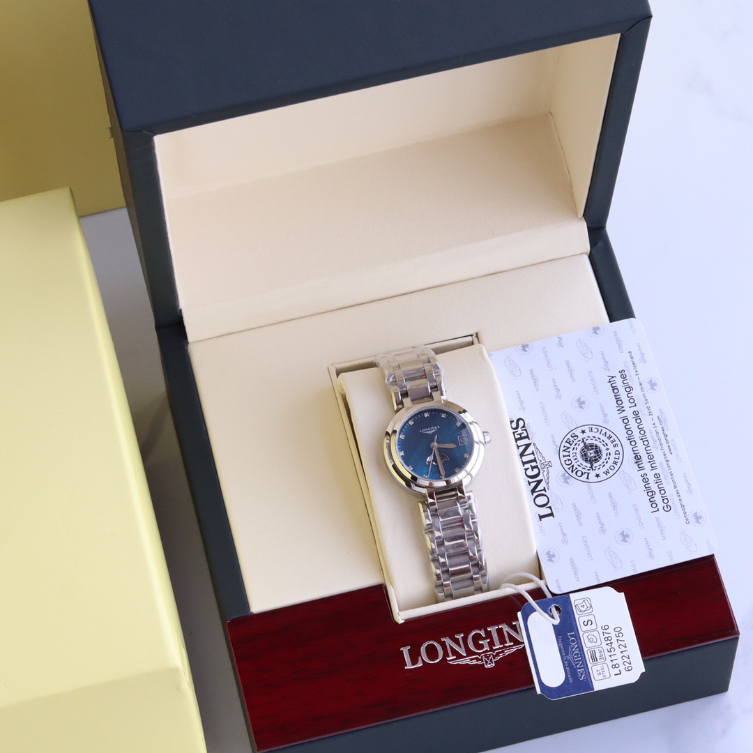 ロンジン「Longines」プライマルーナシリーズ レディース クォーツウォッチ 30.5mm