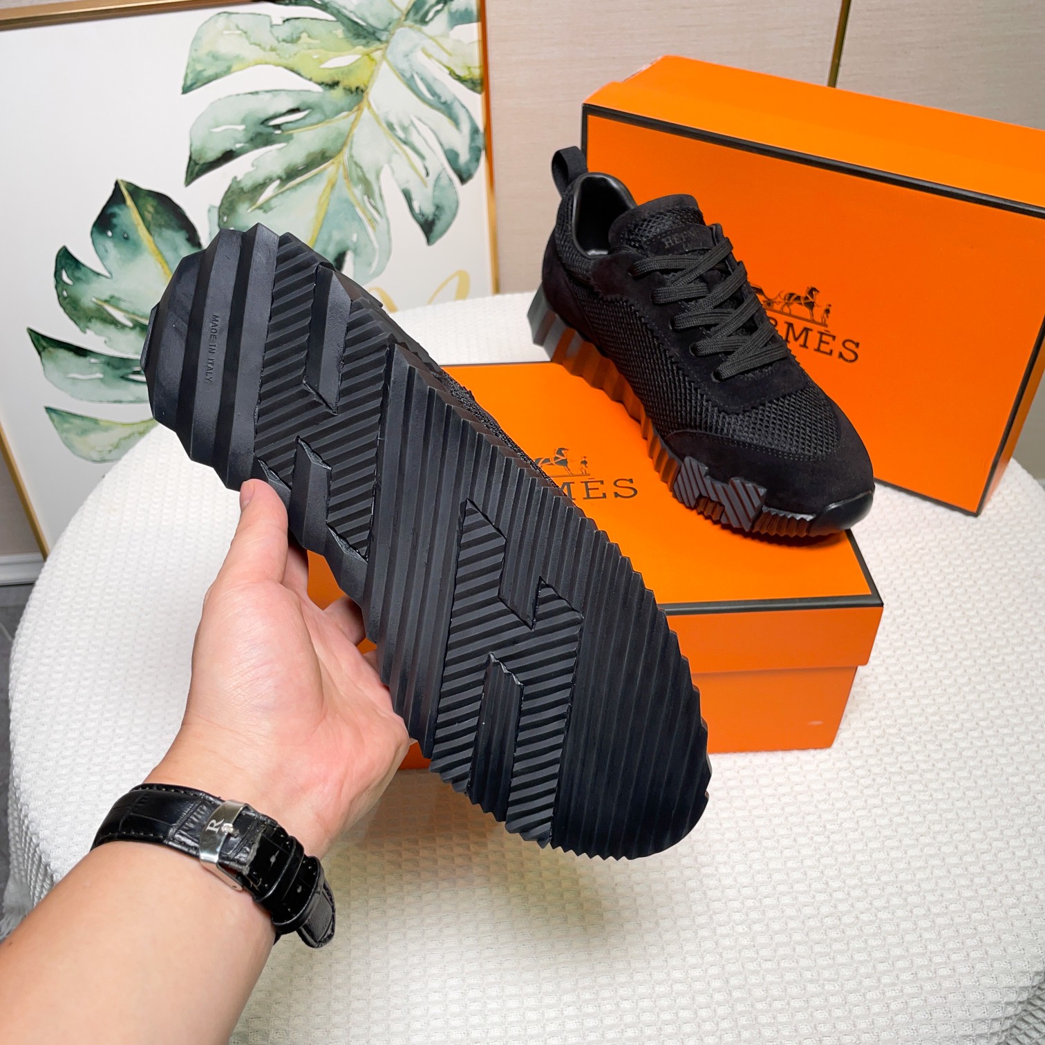 エルメス［Hermès］エッセンシャル ペアルック ダディシューズ