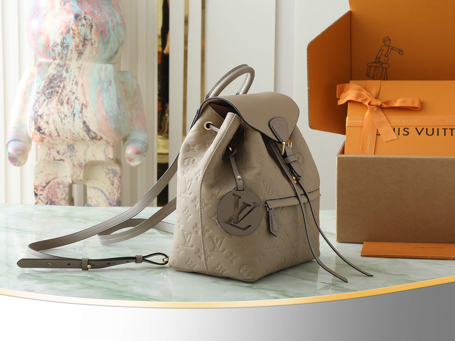 ルイ・ヴィトン「Louis Vuitton」MONTSOURIS バックパック Monogram Empreinte