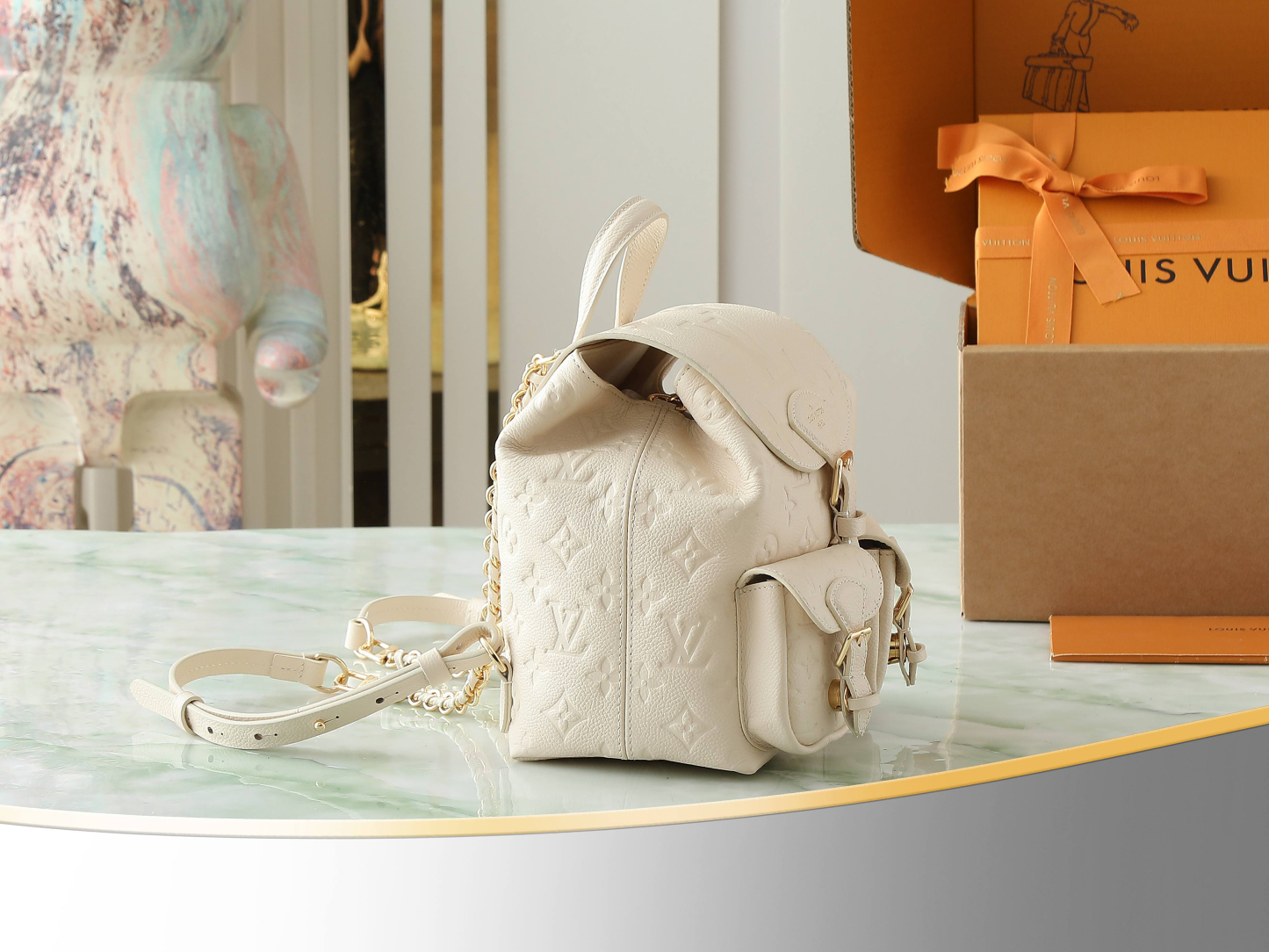 ルイ・ヴィトン「Louis Vuitton」BACKUP バックパック Monogram Empreinte