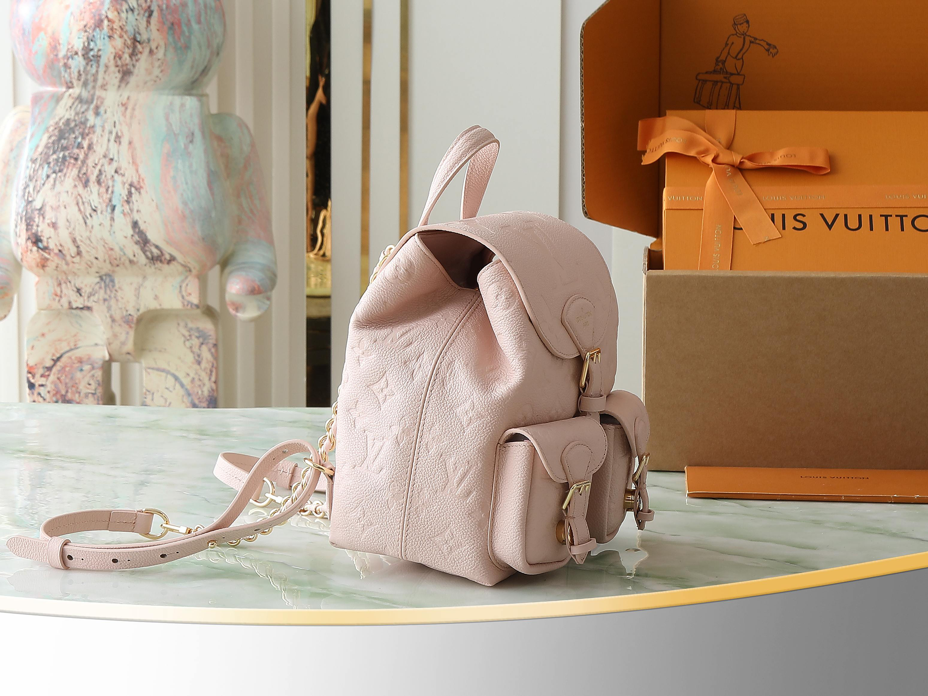 ルイ・ヴィトン「Louis Vuitton」BACKUP バックパック Monogram Empreinte