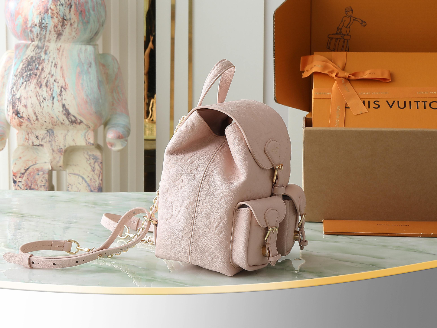 ルイ・ヴィトン「Louis Vuitton」BACKUP バックパック Monogram Empreinte