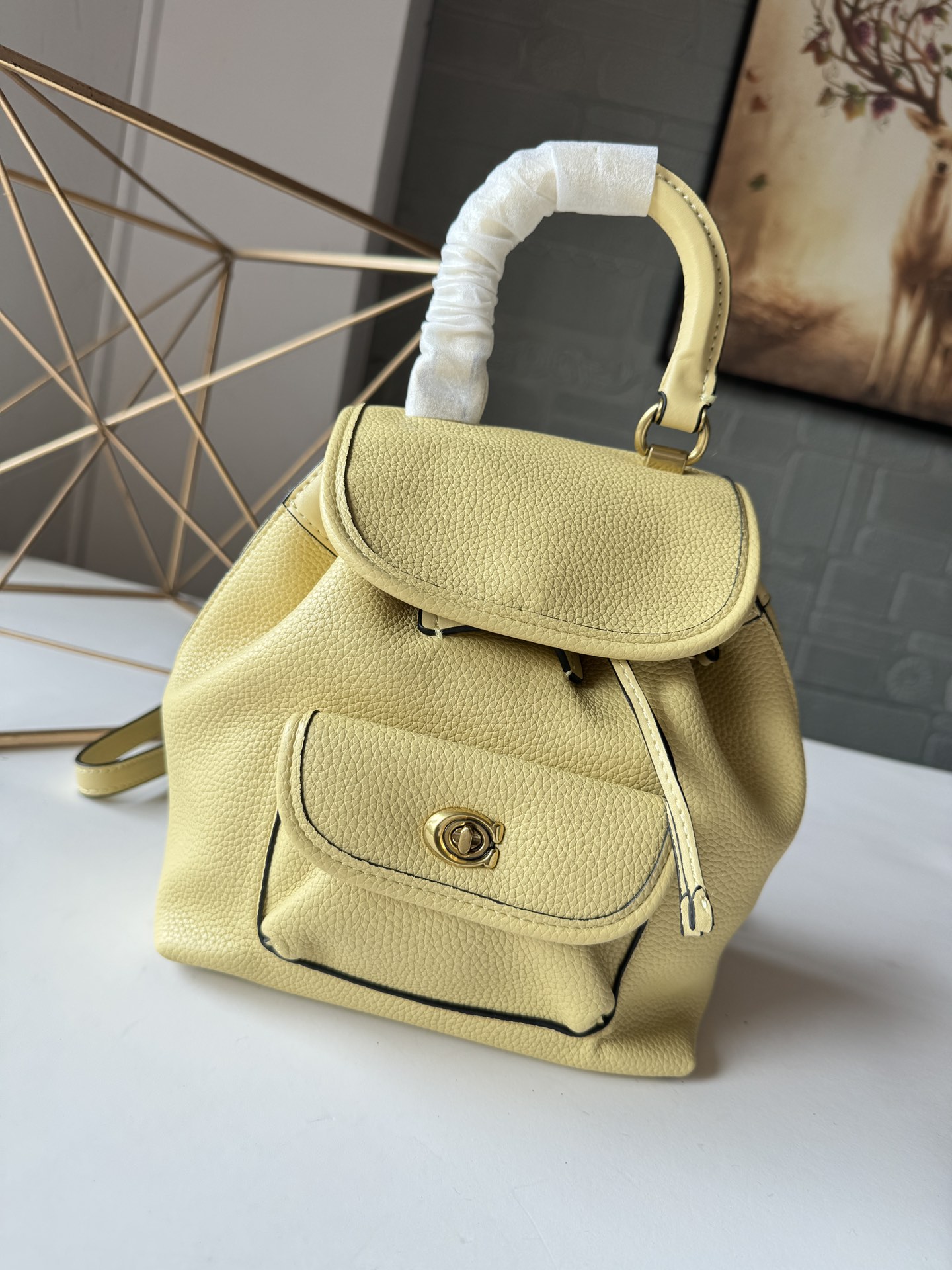 コーチ「Coach」Riya 21 デニム バックパック