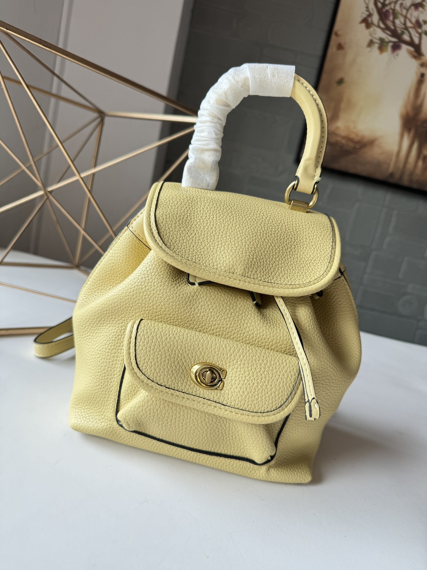 コーチ「Coach」Riya 21 デニム バックパック