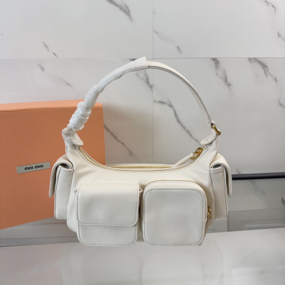 [Copy]ミュウミュウ「Miu Miu」Matelassé バイカー バッグ