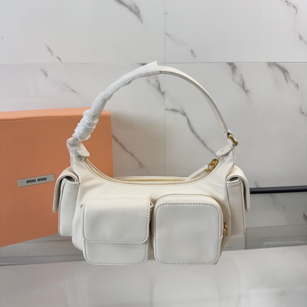 [Copy]ミュウミュウ「Miu Miu」Matelassé バイカー バッグ