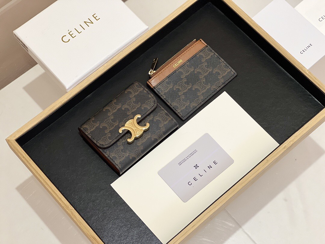 セリーヌ「Celine」2点セット ショートウォレット