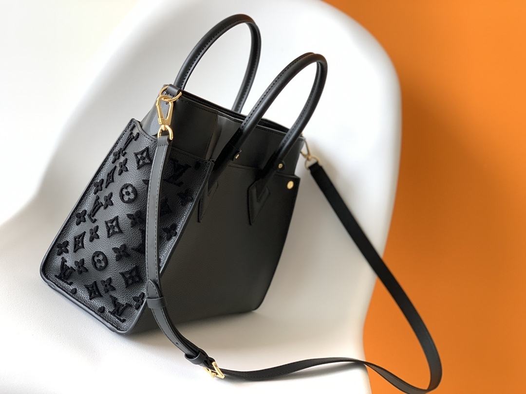 ルイ・ヴィトン「Louis Vuitton」Monogram 撞色大型トートバッグ