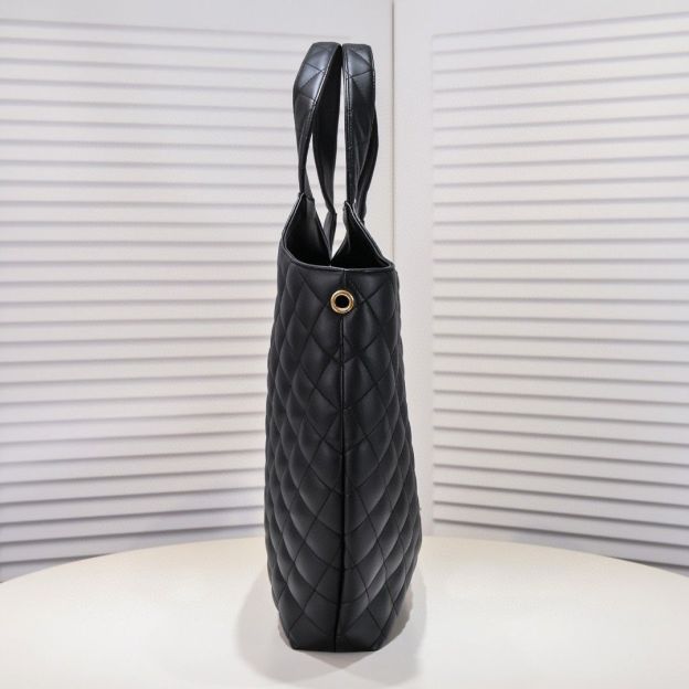 サンローラン「Saint Laurent」‌ VOLTAIRE ミニ レザー ハンドバッグ