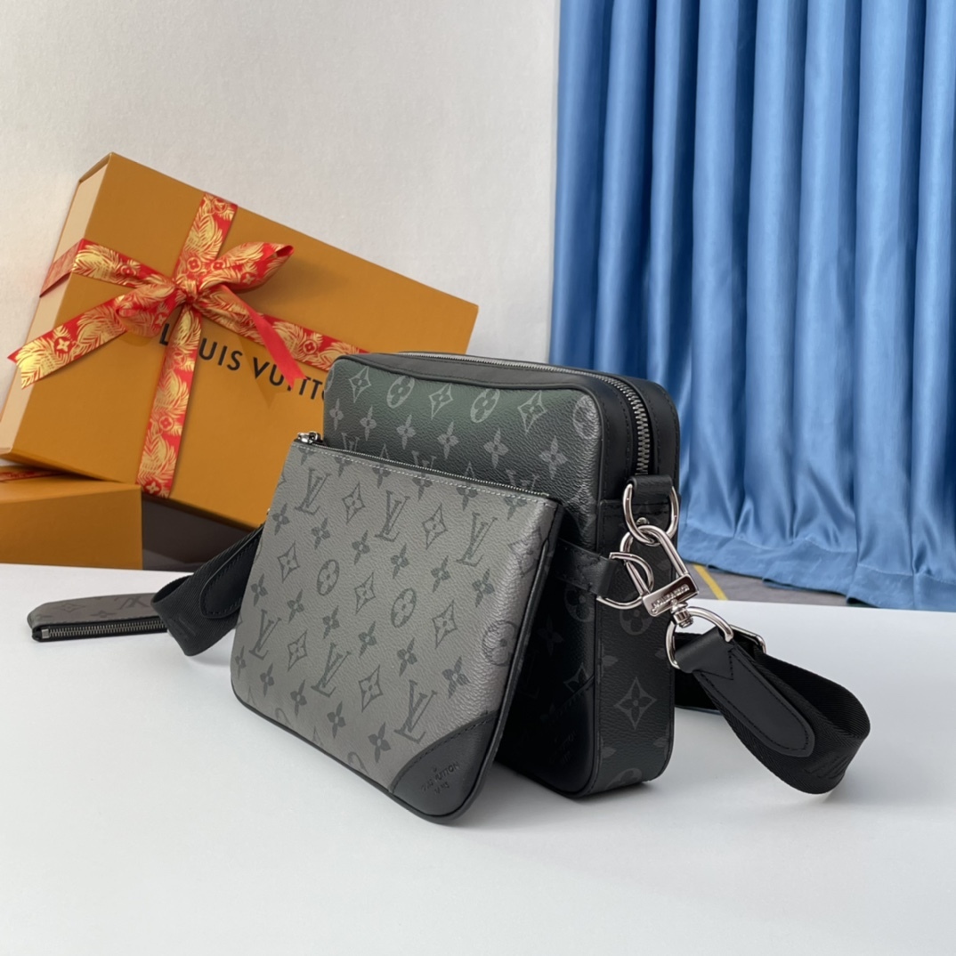 ルイ・ヴィトン「Louis Vuitton」スタイリッシュ メッセンジャーバッグ