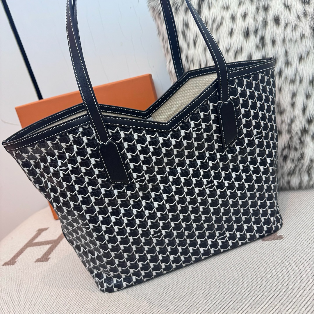 モイナ「Moynat」M Canvas トートバッグ ミディアム