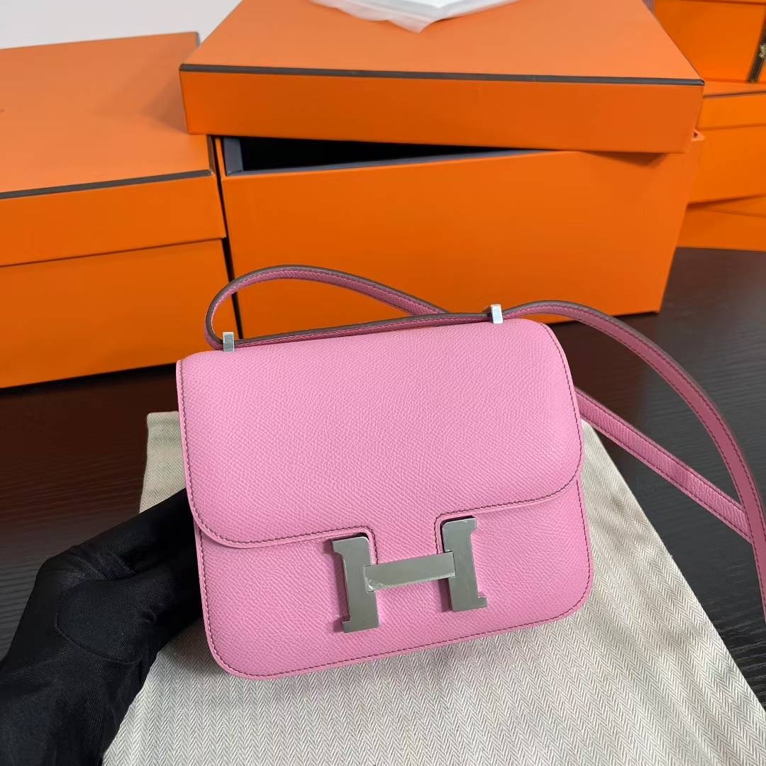 エルメス「Hermès」Pink Shoulder Bag