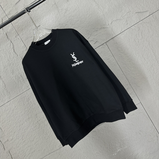 サンローラン「Saint Laurent」エンブロイダード スウェットシャツ