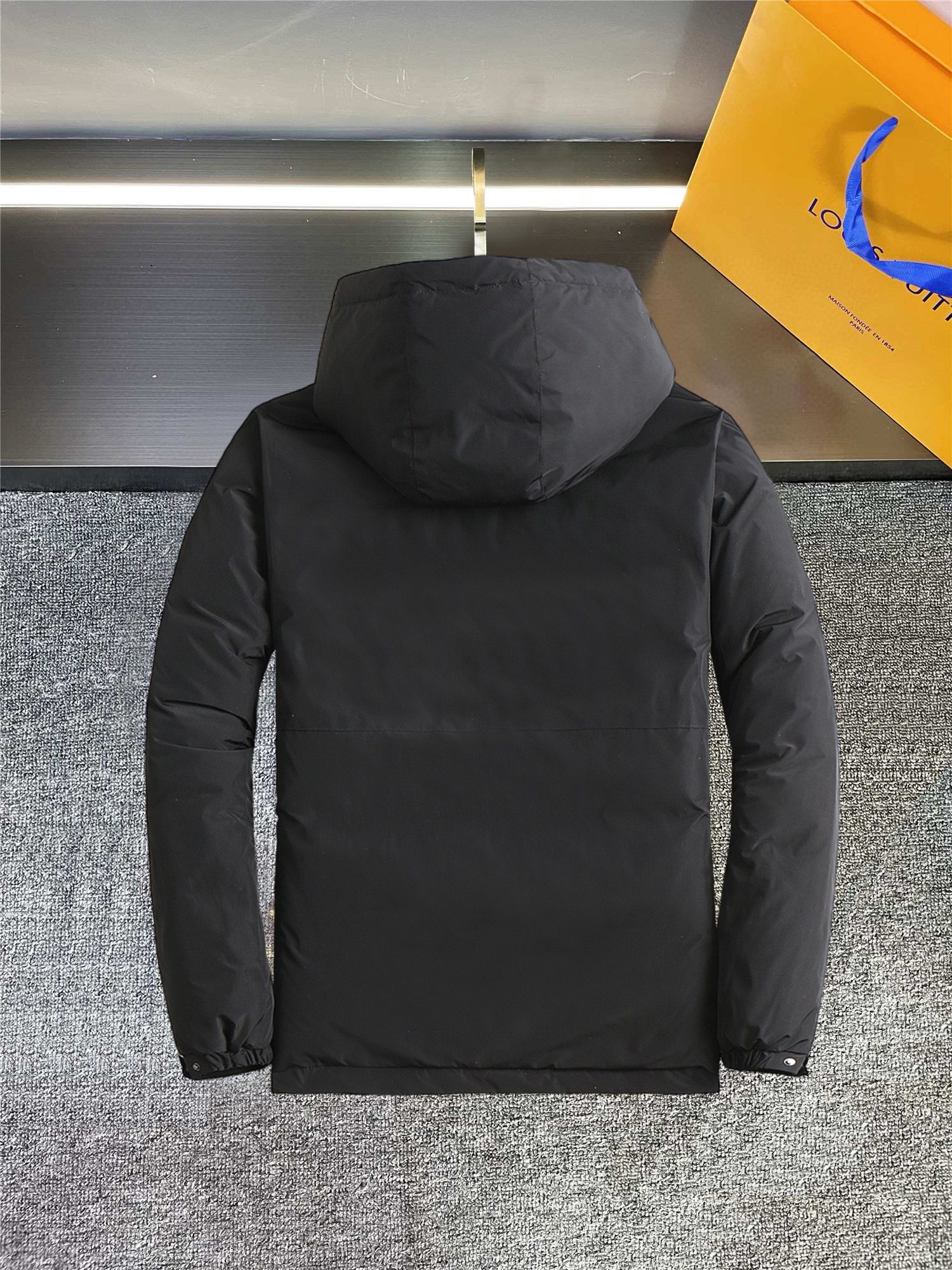 モンクレール「Moncler」カラーブロック ダウンジャケット