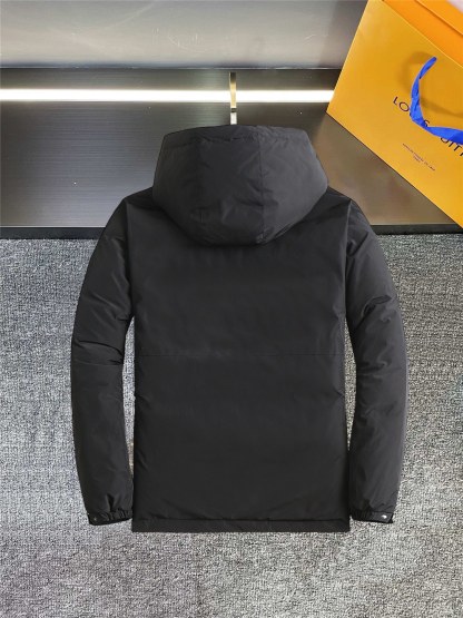 モンクレール「Moncler」カラーブロック ダウンジャケット